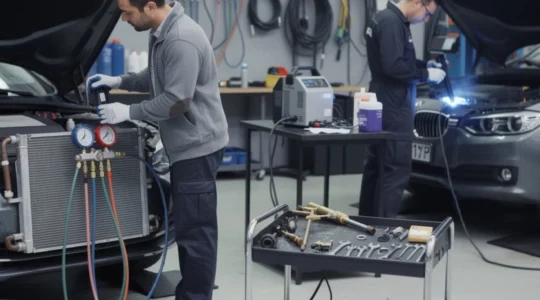 lekkende-aircocondensor-repareren-zelf-doen-of-garage